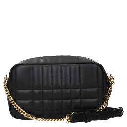 Black Leather Crossbody Bag