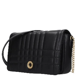 Black Leather Crossbody Bag