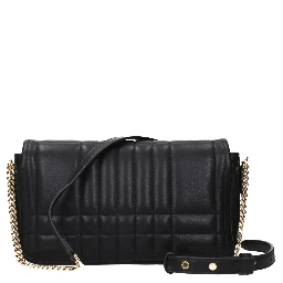 Black Leather Crossbody Bag