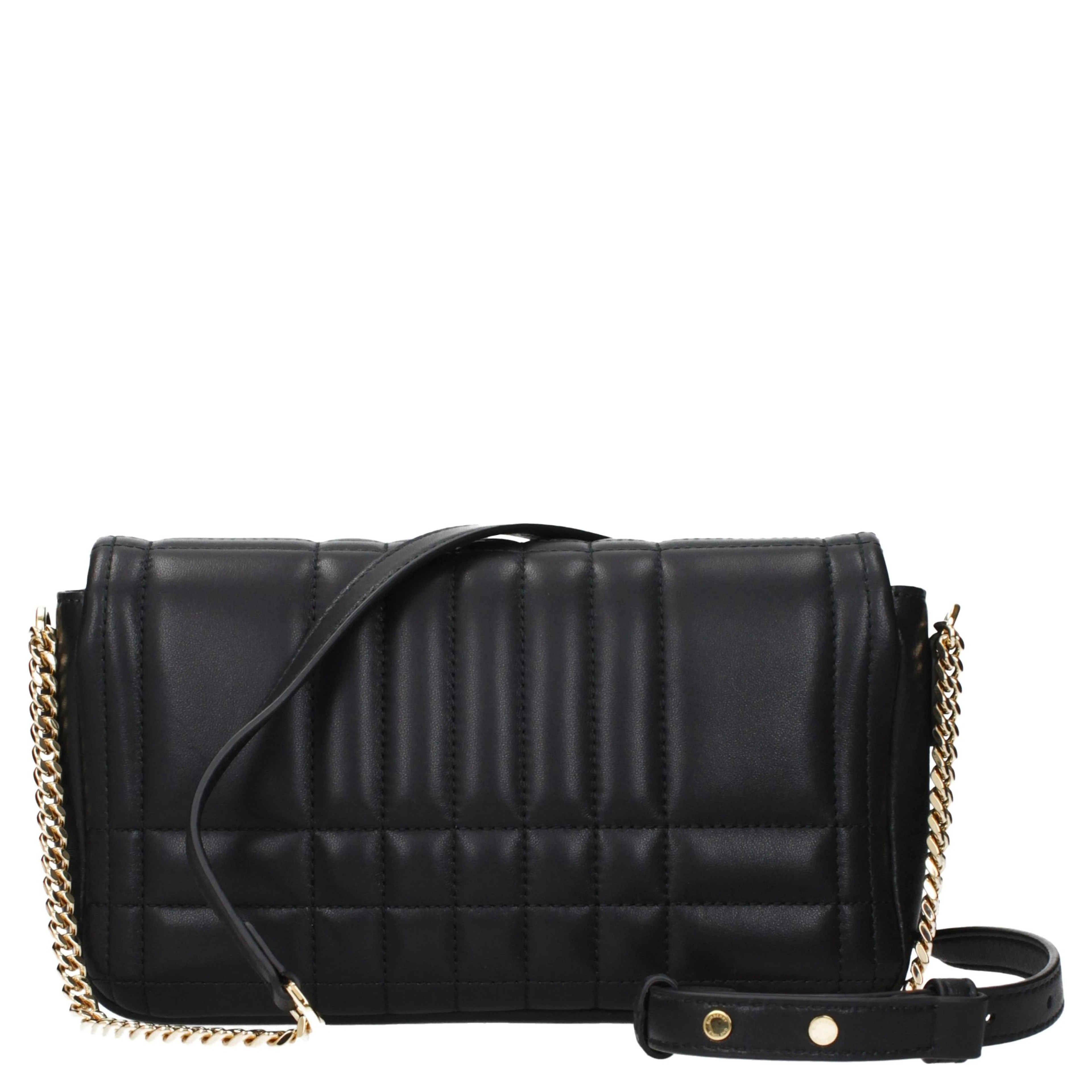 Black Leather Crossbody Bag
