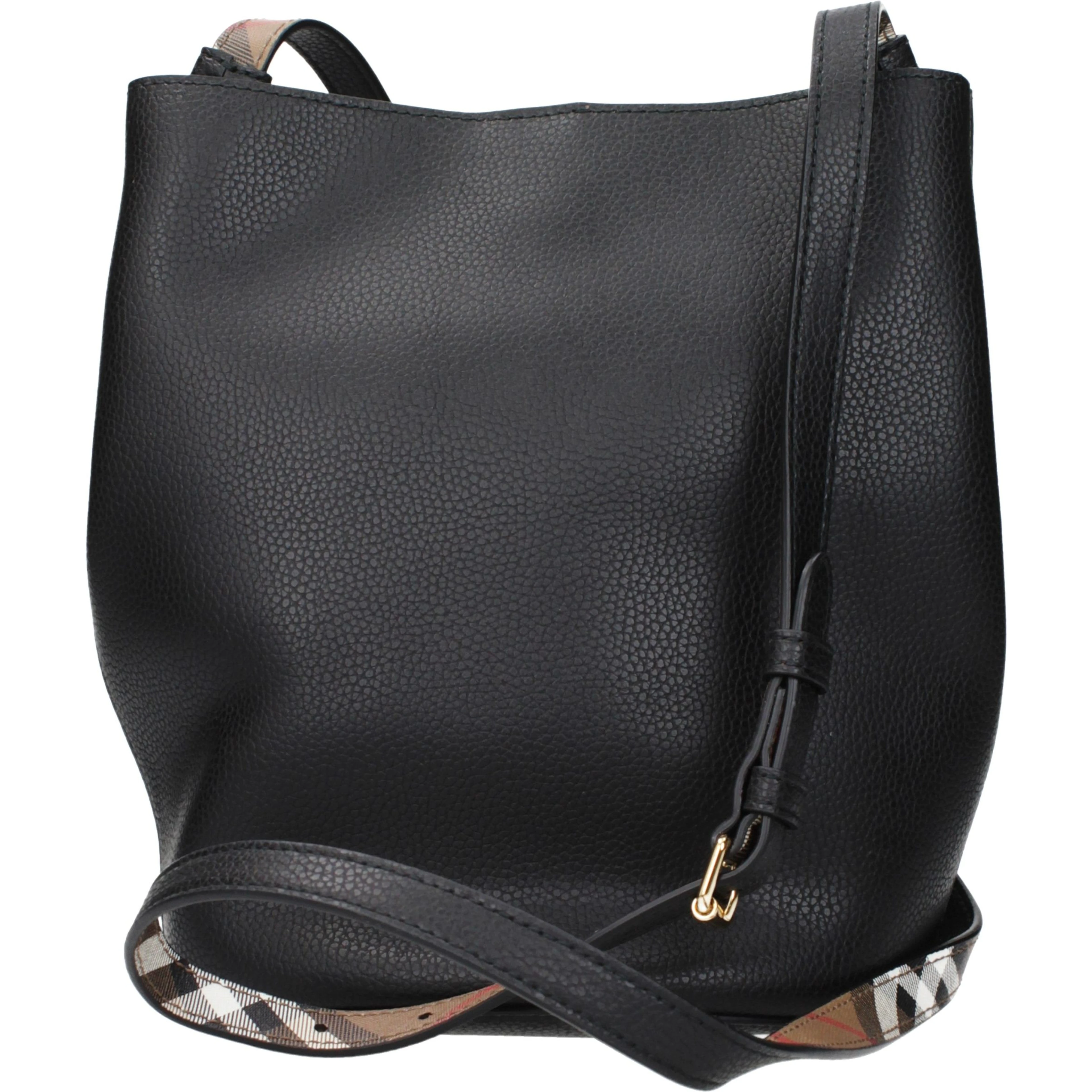 Black Leather Crossbody Bag