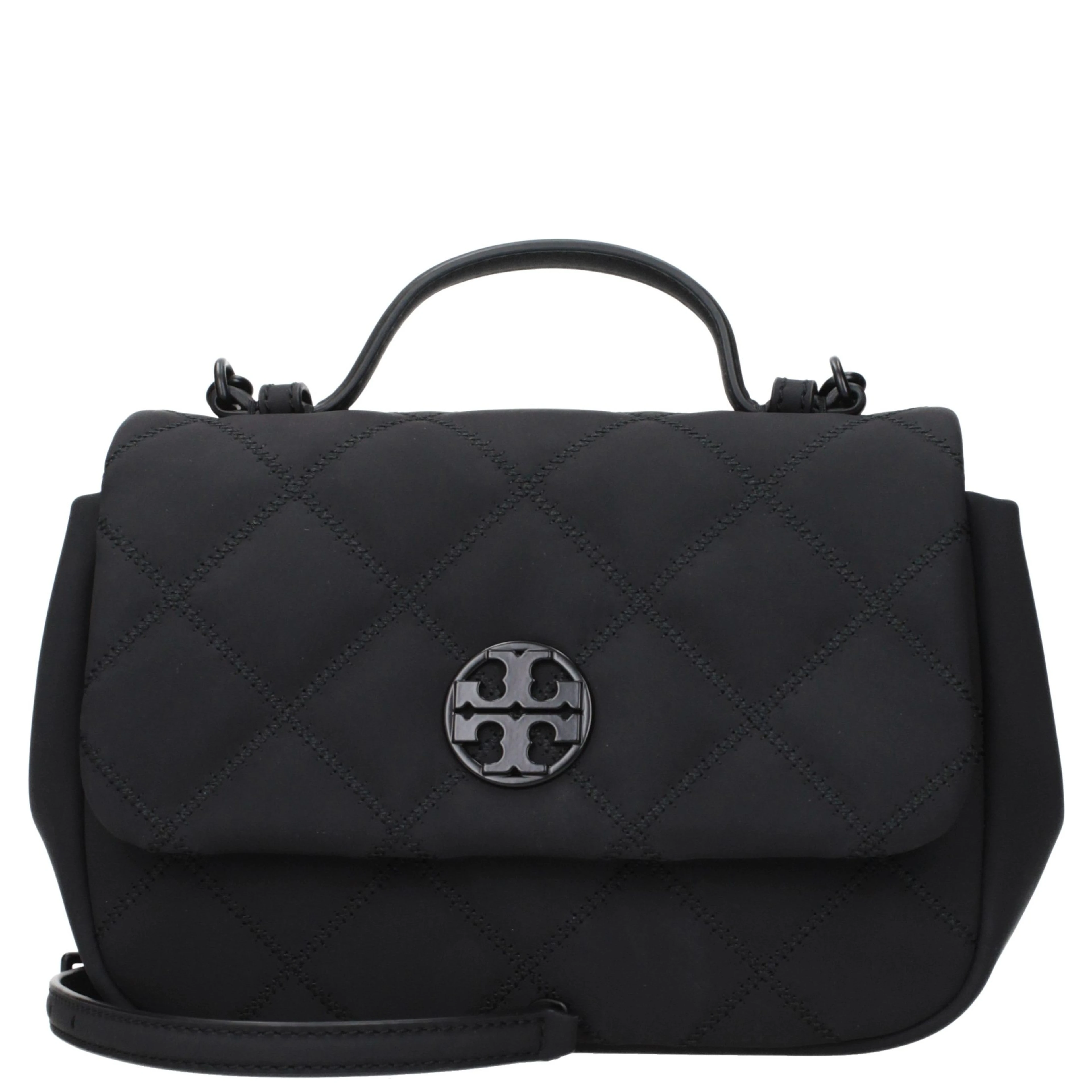 Black Fabric Handbag