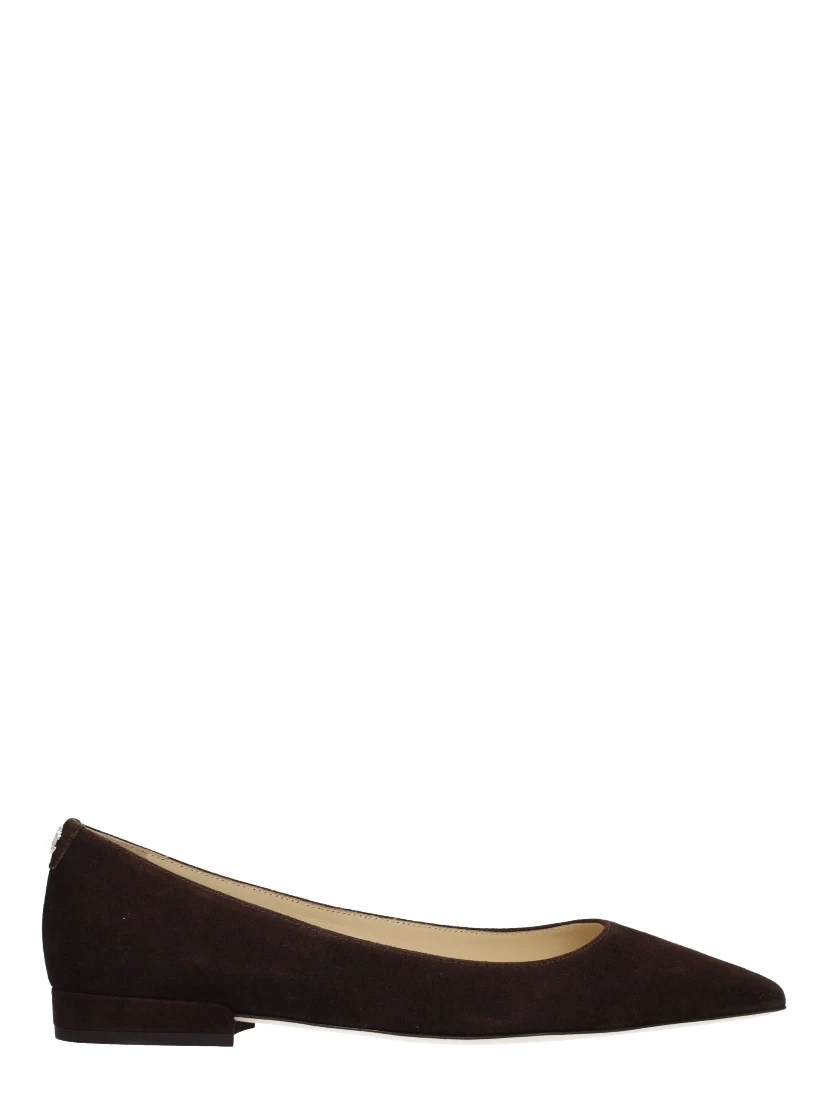 Brown Leather Ballet Flats
