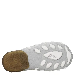 Beige Leather Sneakers