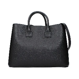 Black Leather Handbag