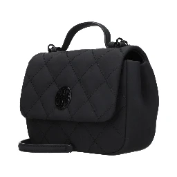 Black Fabric Handbag