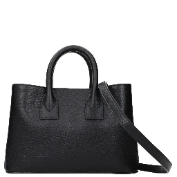 Black Leather Handbag