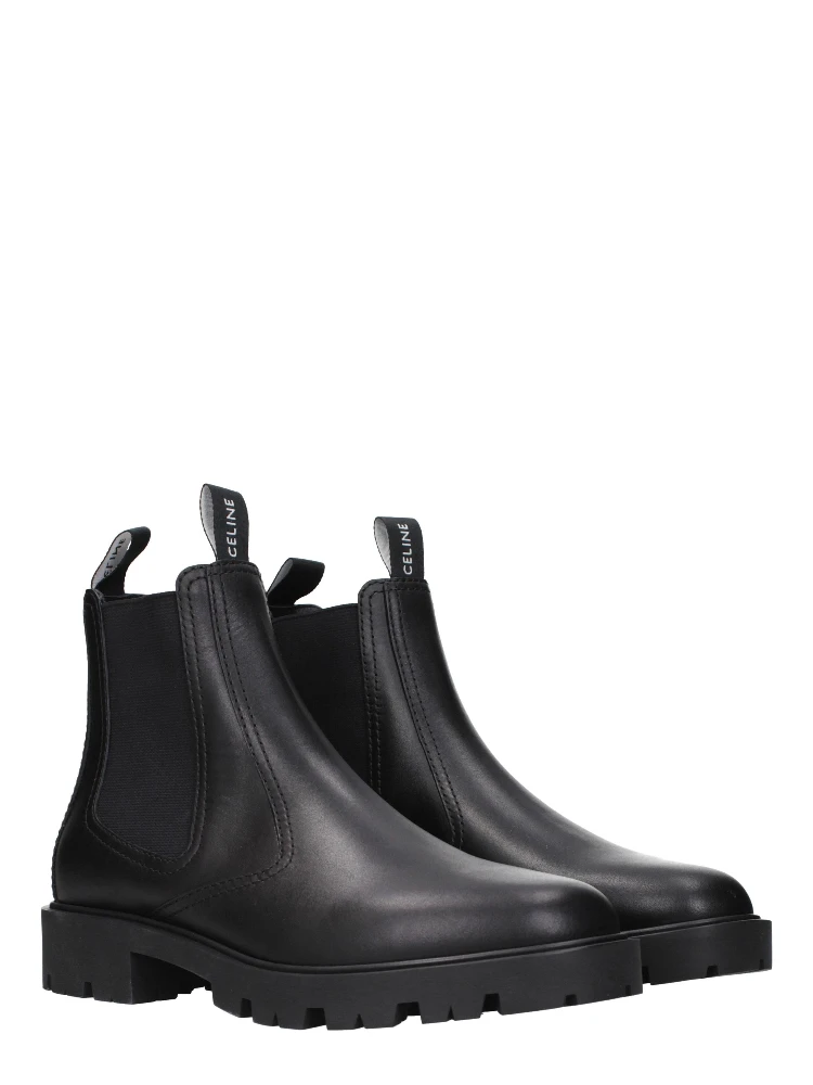 Black Leather Ankle Boots alternative