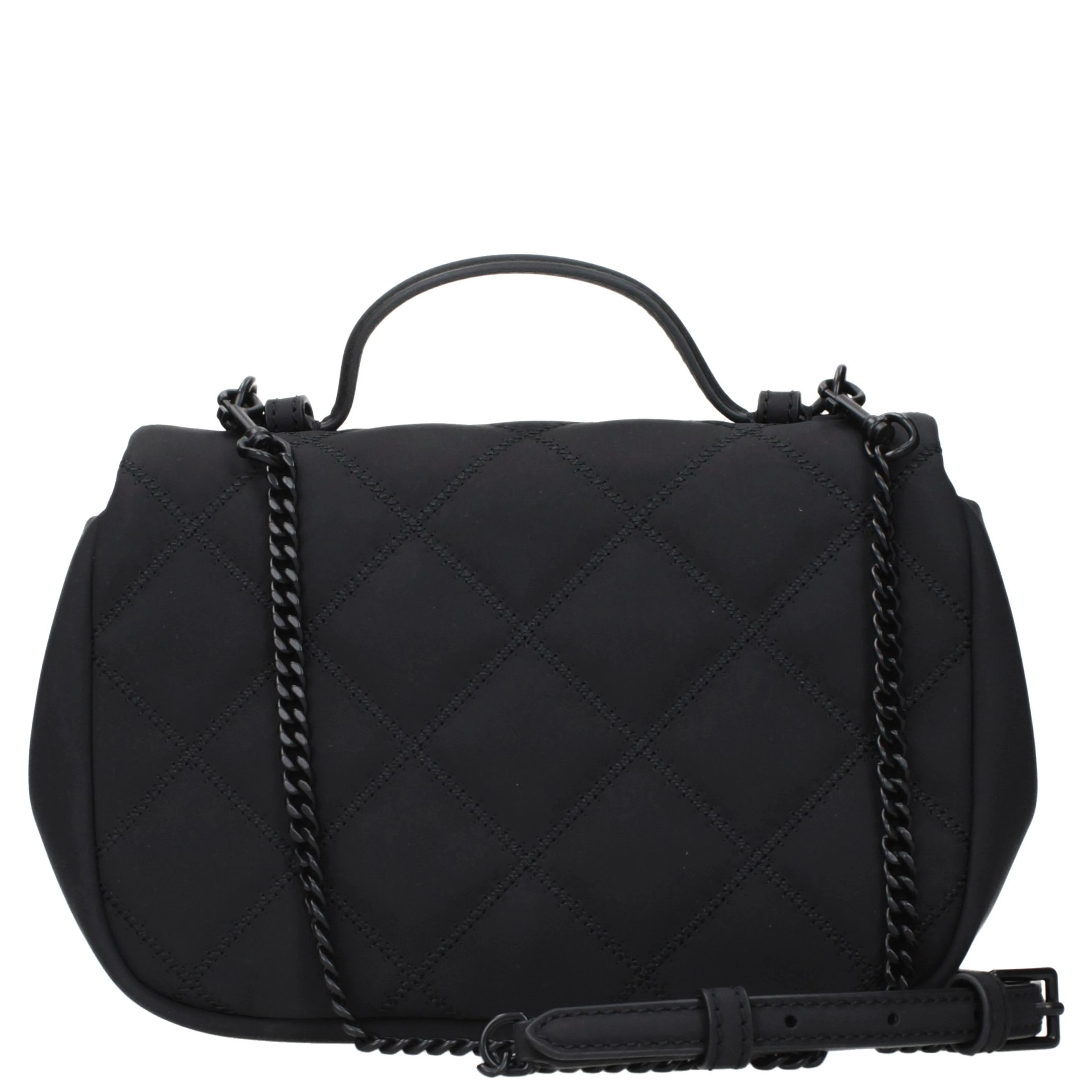 Black Fabric Handbag