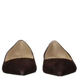 Brown Leather Ballet Flats