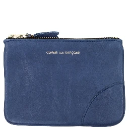Blue Leather Wallet