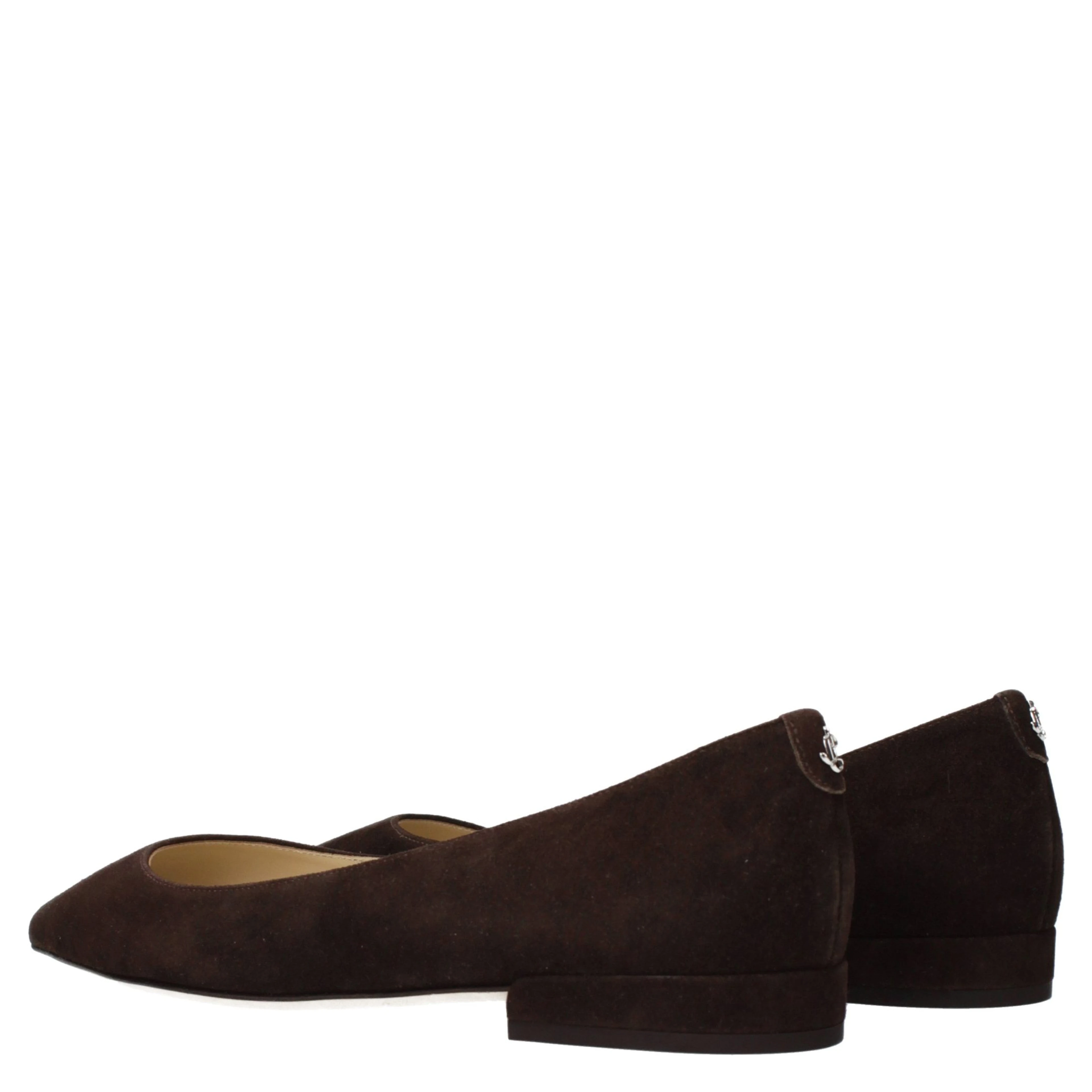 Brown Leather Ballet Flats