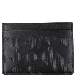 Black Leather Cardholder