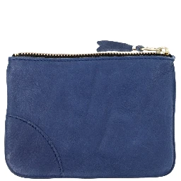 Blue Leather Wallet