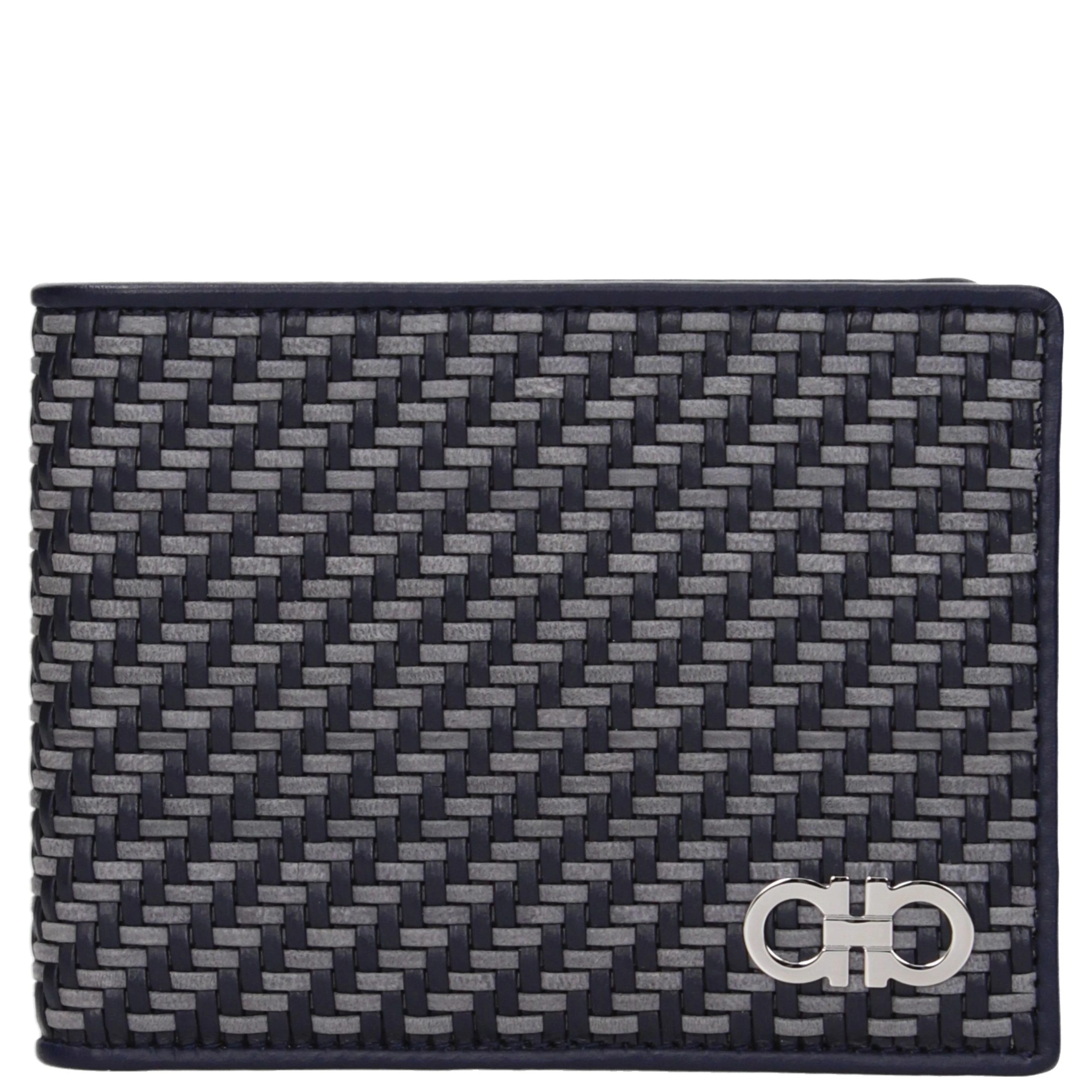 Blue Leather Wallet