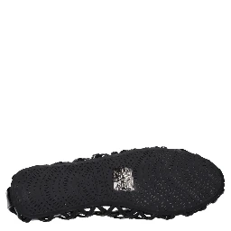 Black Leather Ballet Flats