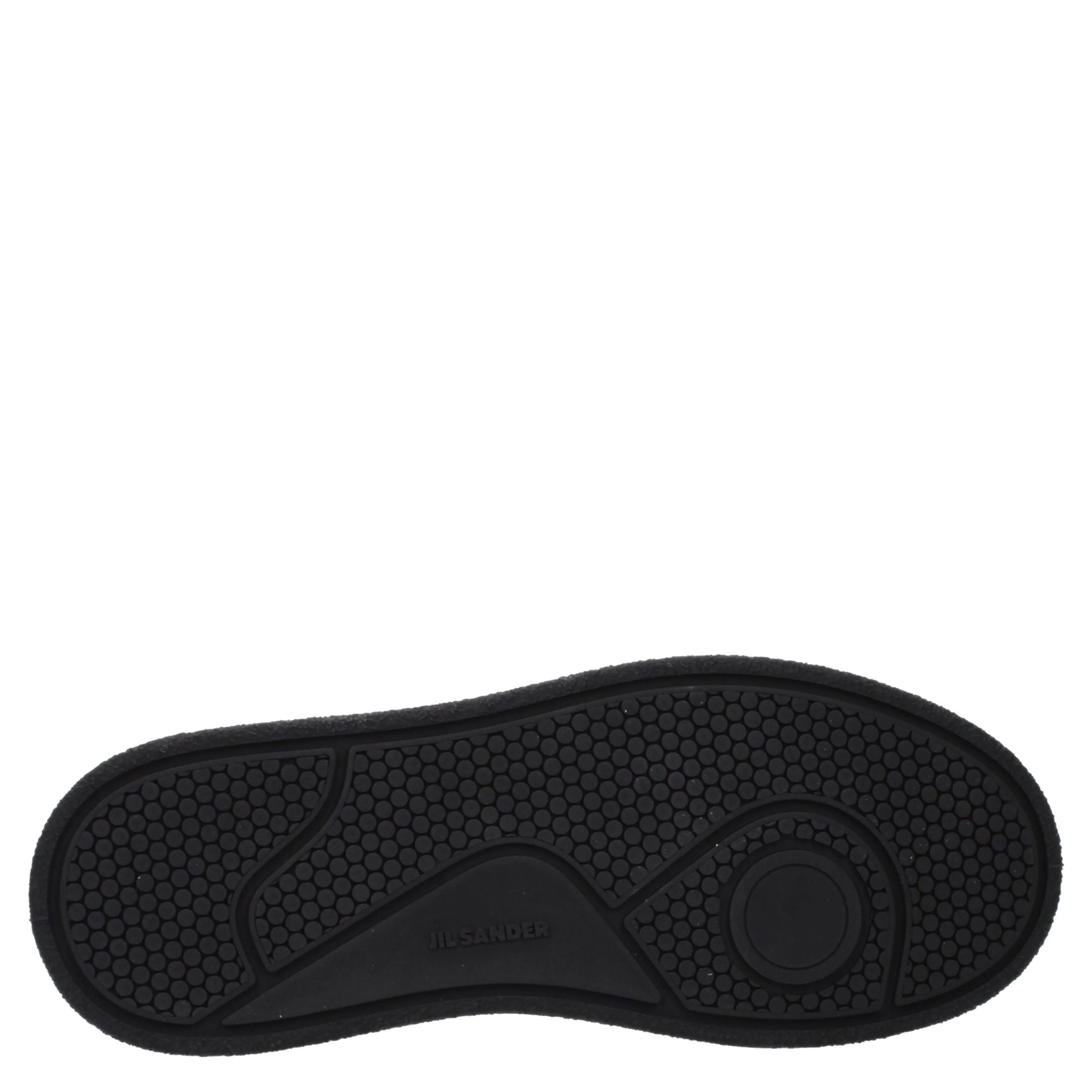 Black Leather Platform Sneakers