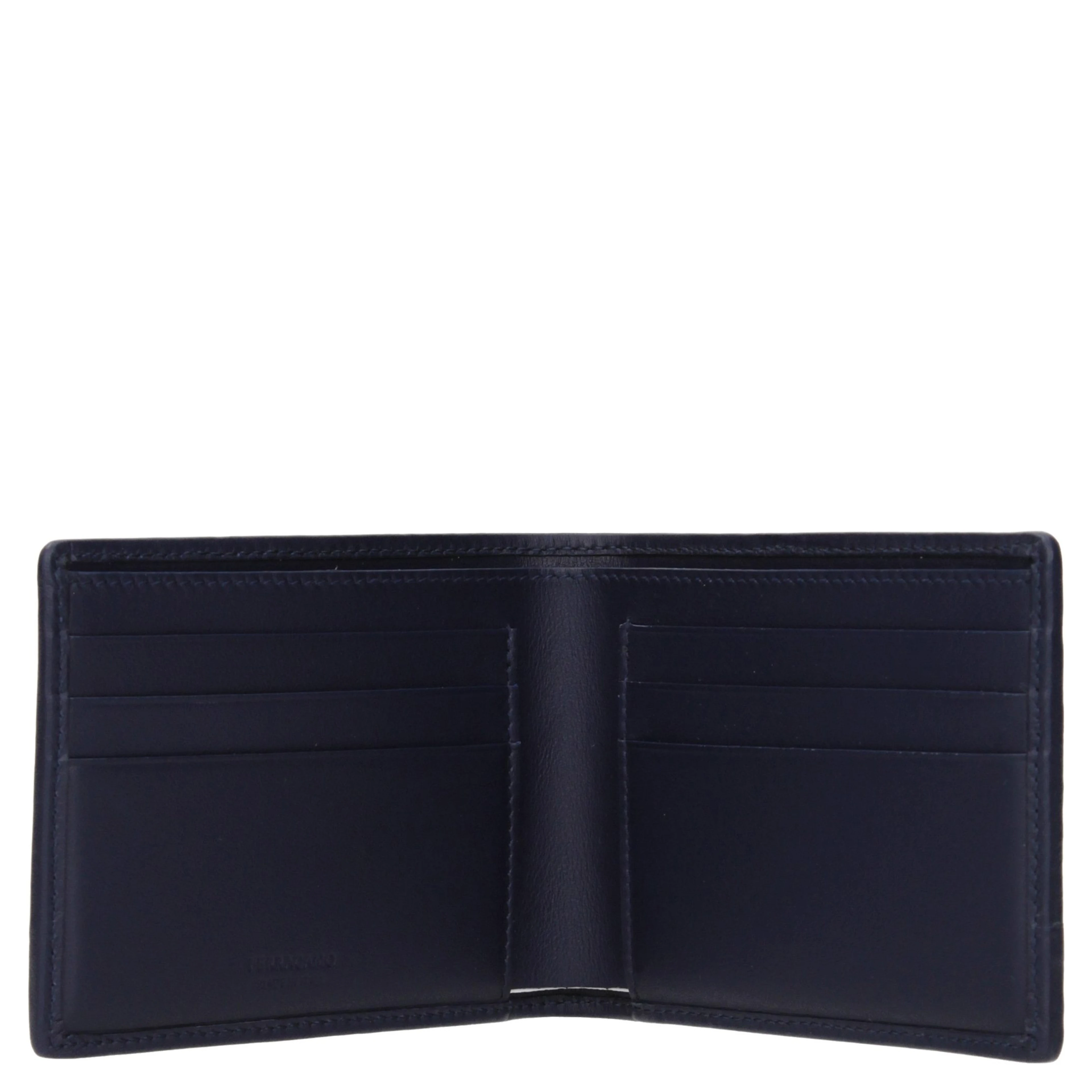 Blue Leather Wallet