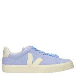 Purple Leather Low Top Sneakers