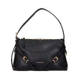 Black Leather Shoulder Bag