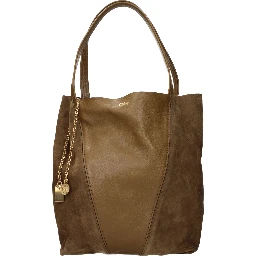 Brown Leather Shoulder Bag