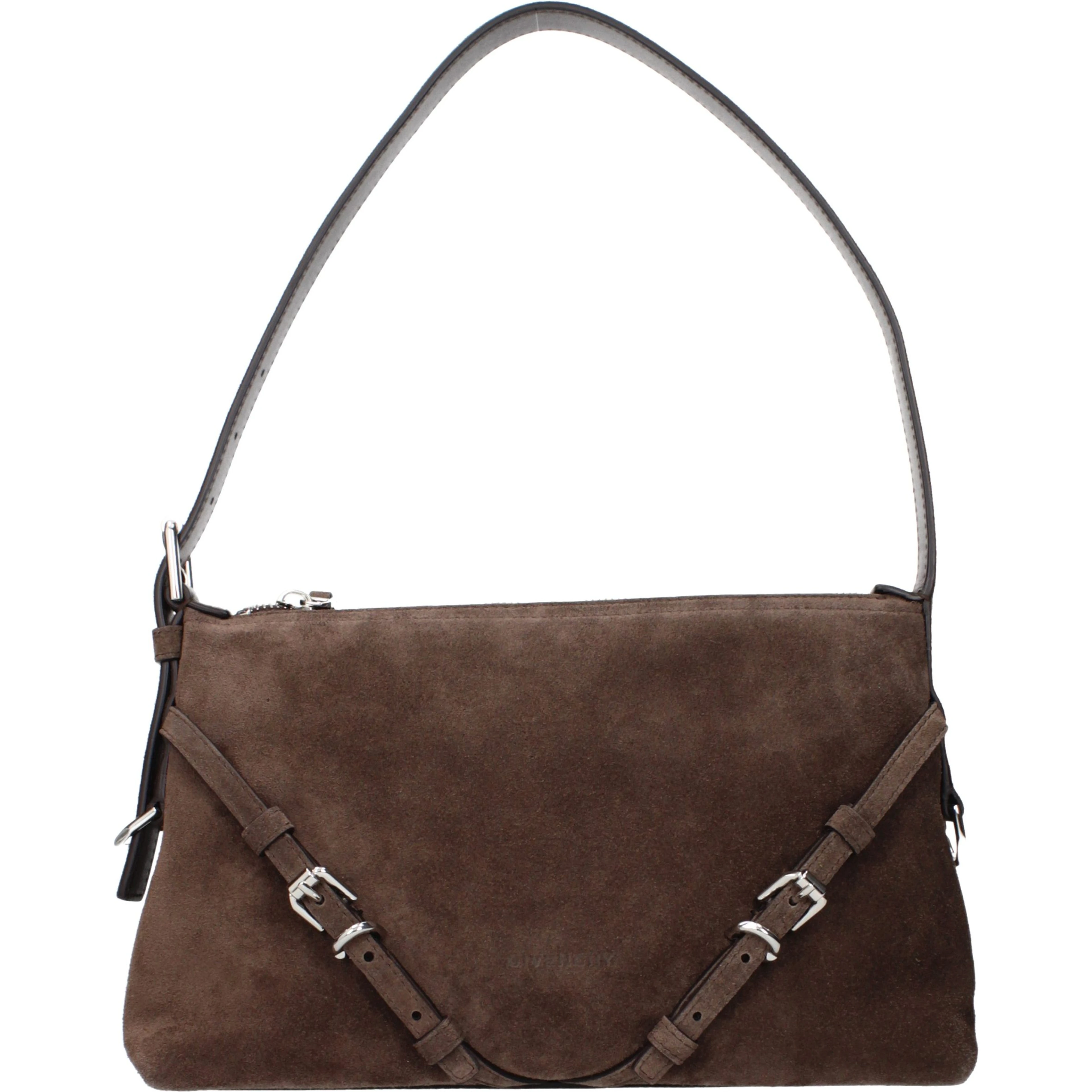 Brown Leather Shoulder Bag