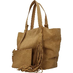 Brown Leather Shoulder Bag