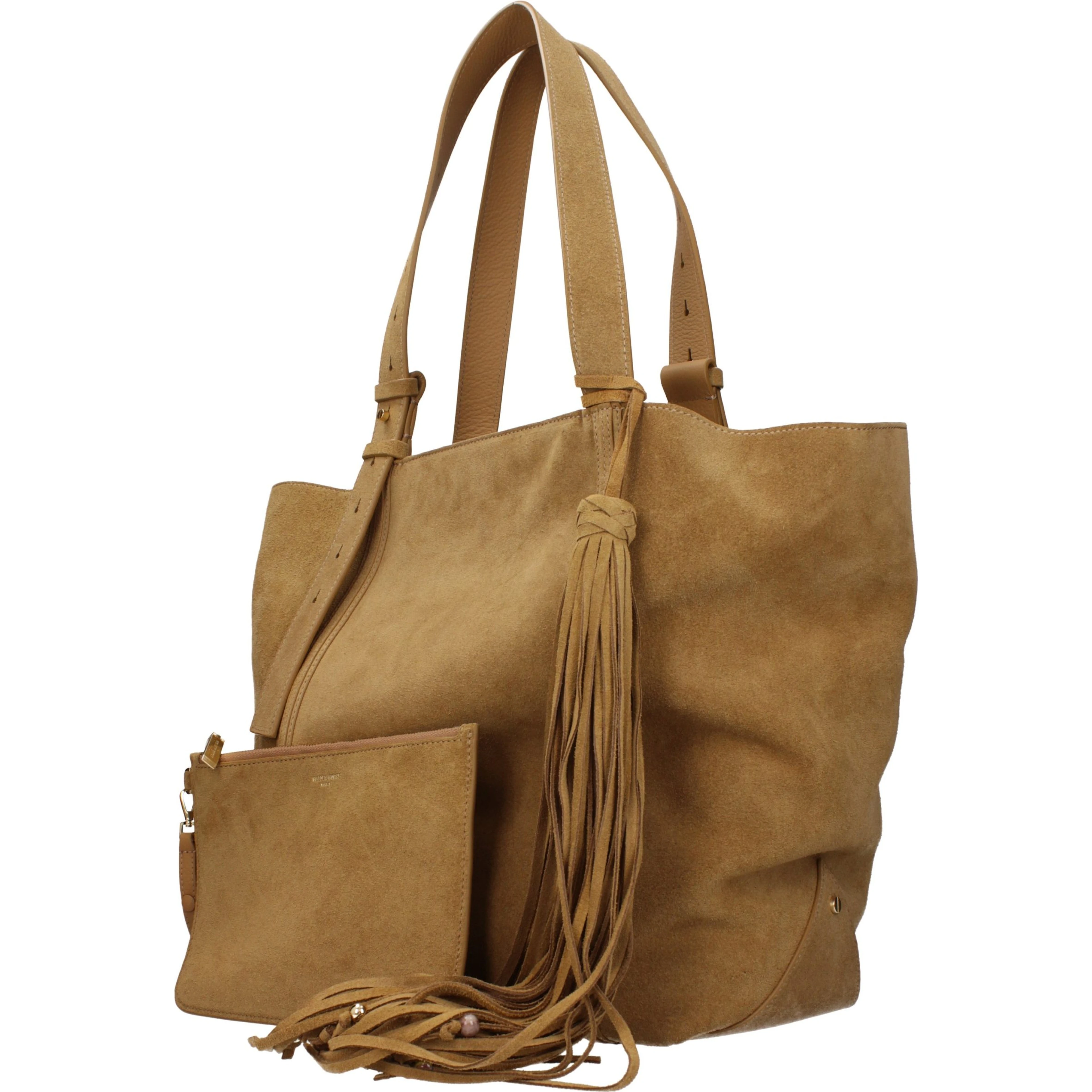 Brown Leather Shoulder Bag