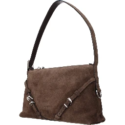 Brown Leather Shoulder Bag