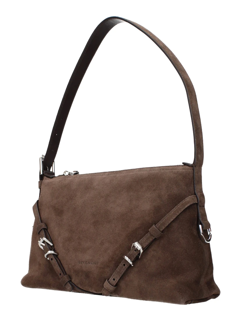 Brown Leather Shoulder Bag