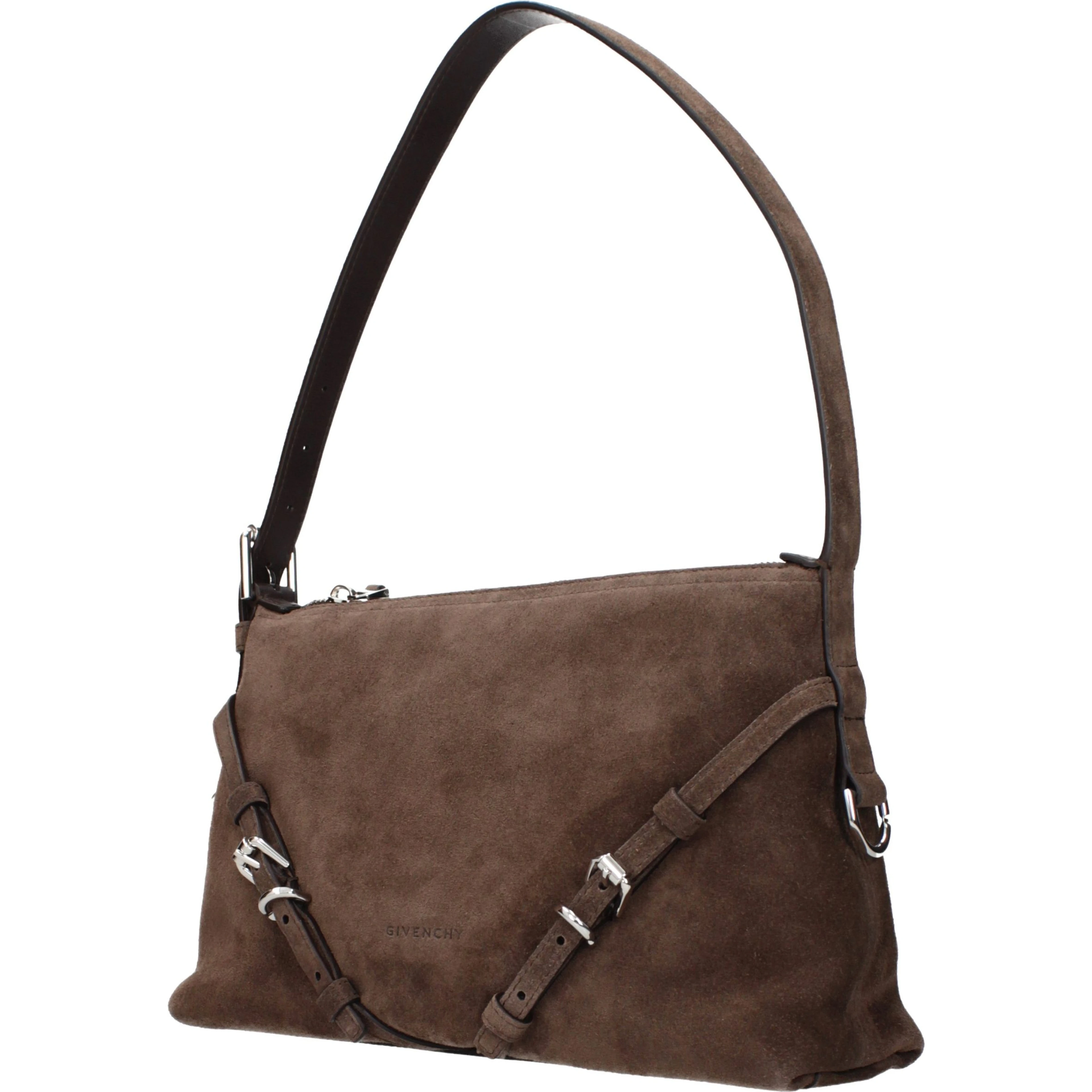 Brown Leather Shoulder Bag