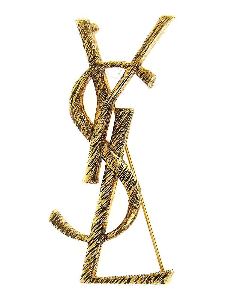 Gold Brass Broch