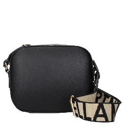 Black Leather Crossbody Bag