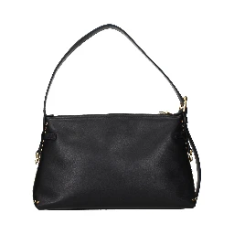 Black Leather Shoulder Bag