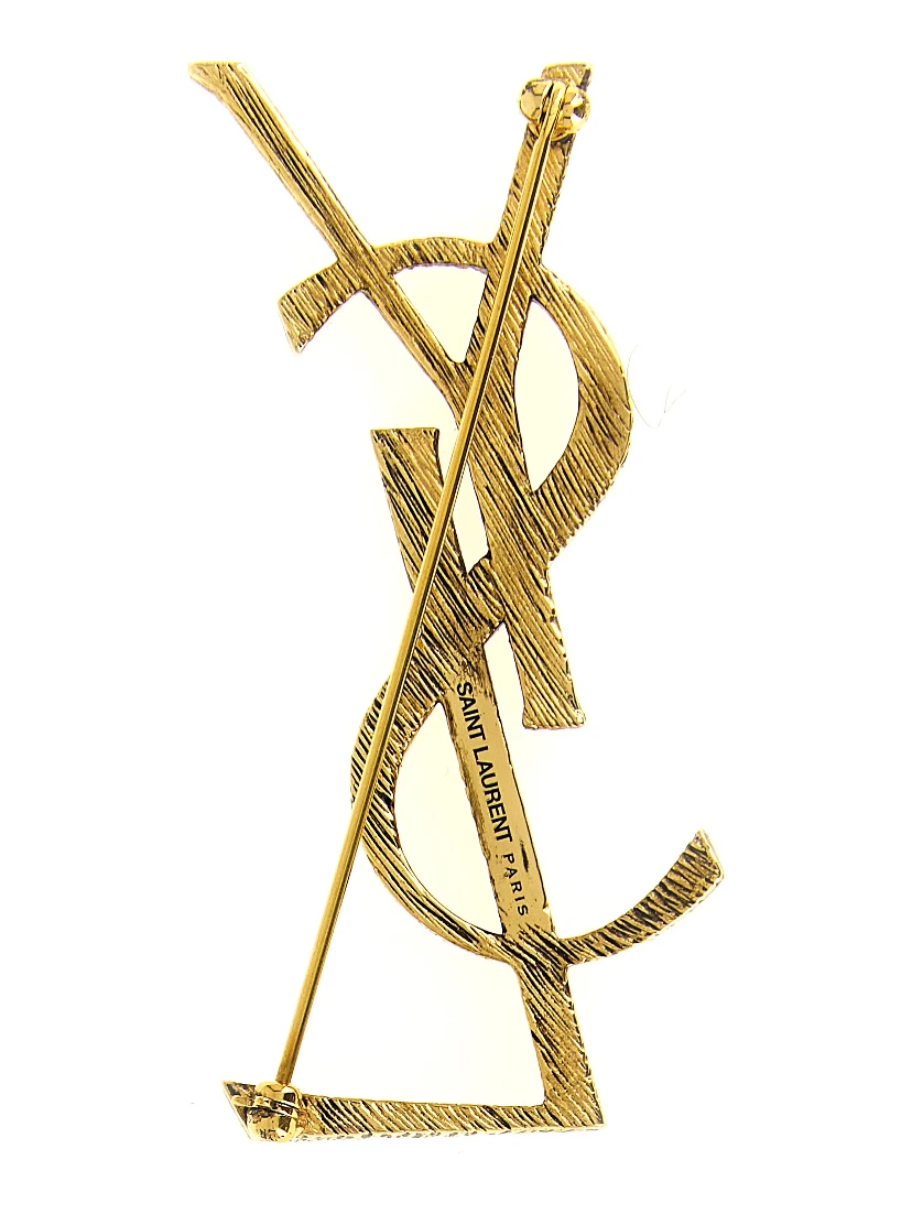 Gold Brass Broch