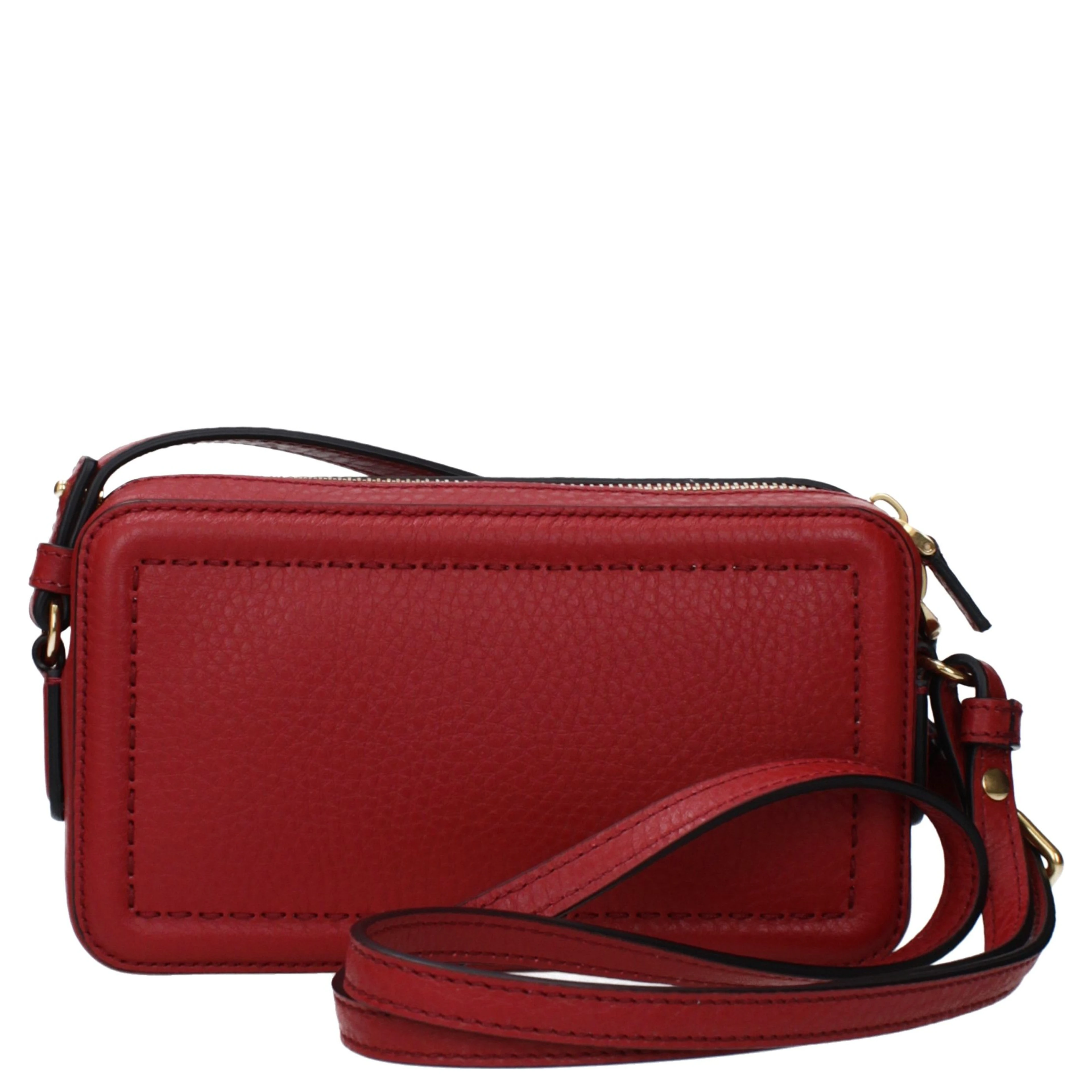 Red Leather Crossbody Bag