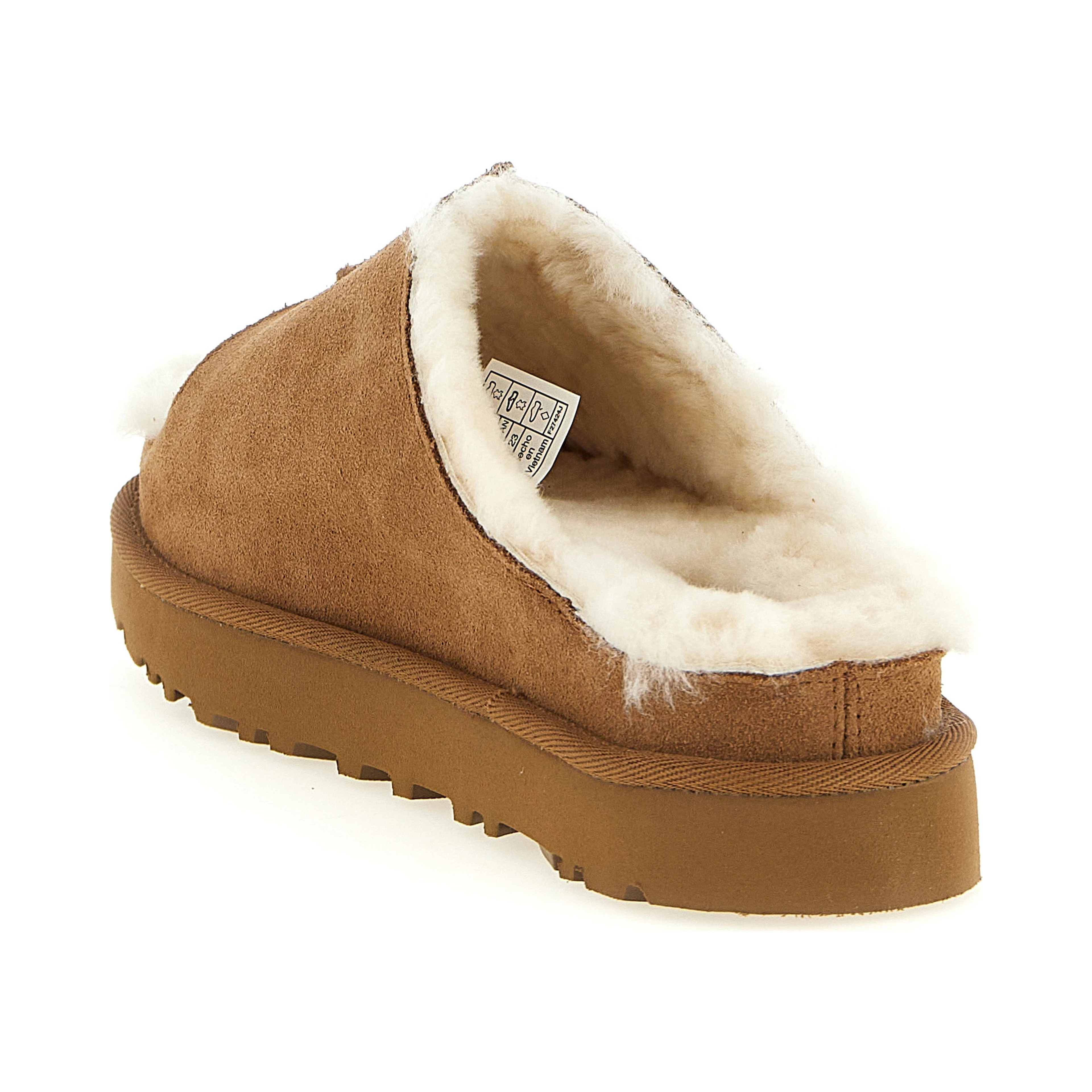 Brown Leather Slides