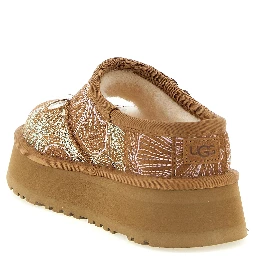 Multicolor Leather Flats