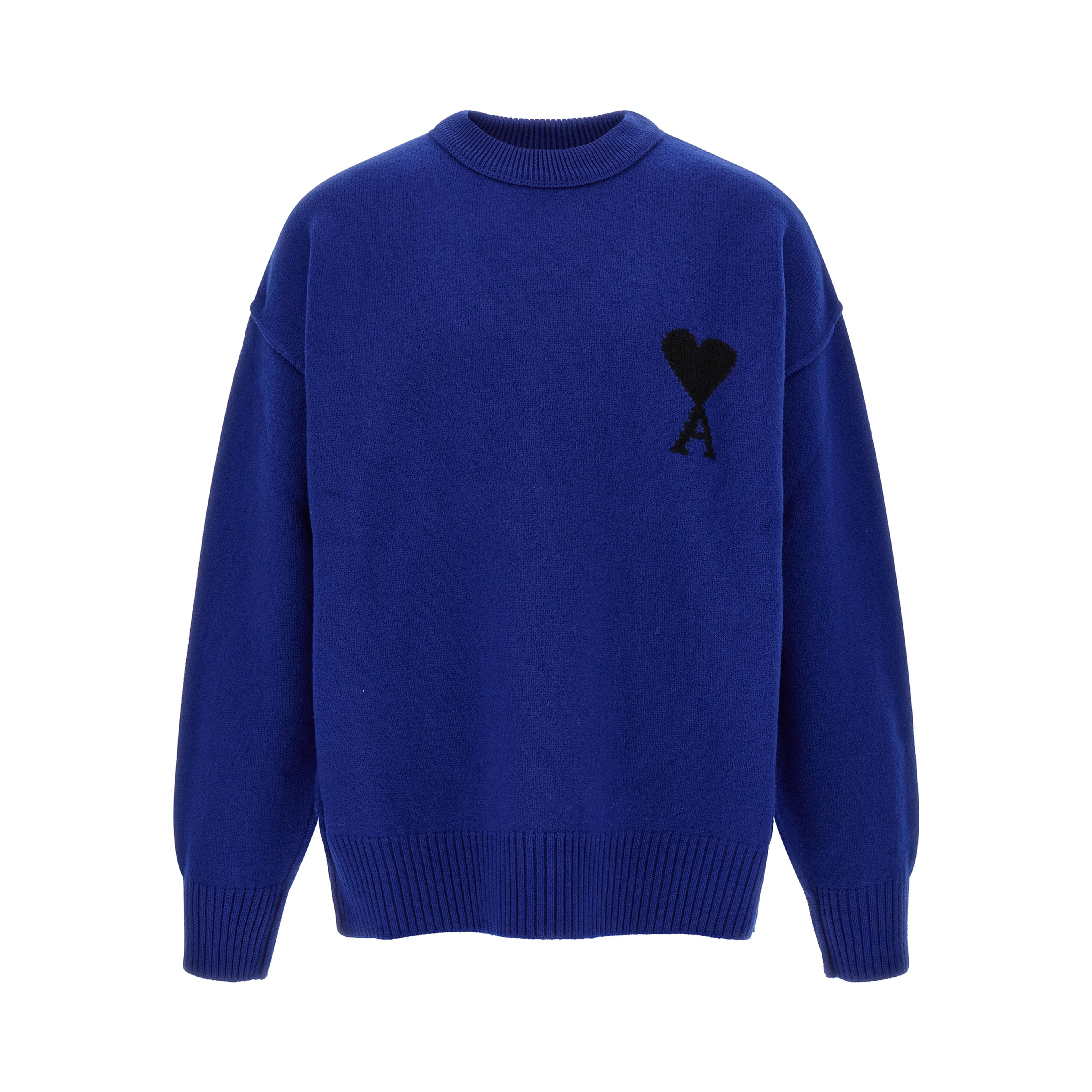 Blue Wool Cardigan
