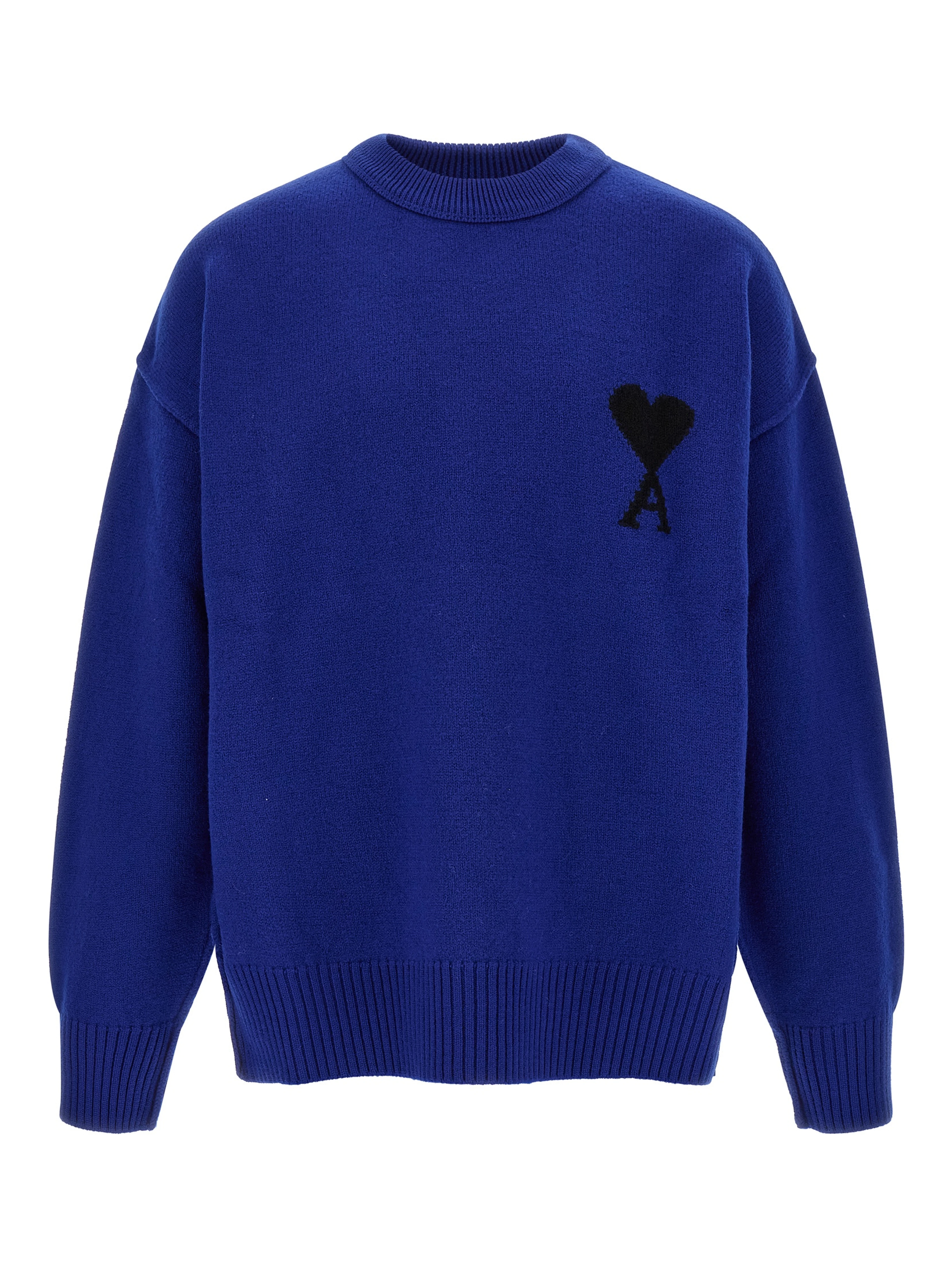 Blue Wool Cardigan