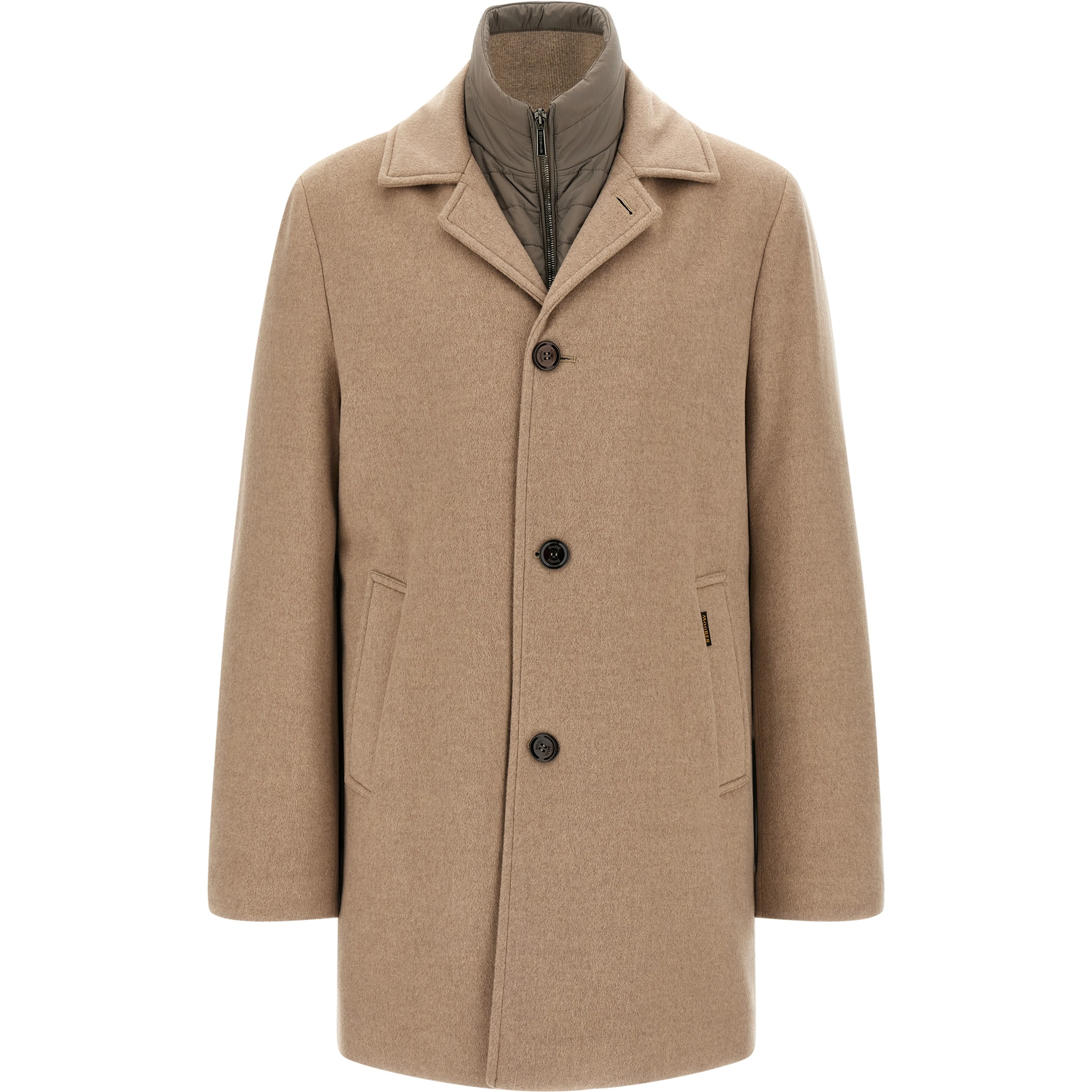 Beige Wool Coat