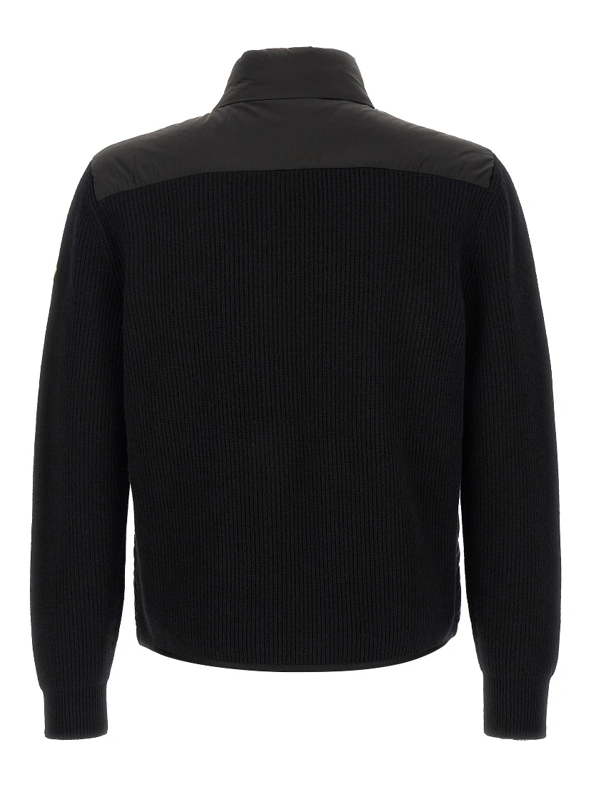 Black Polyamide Cardigan