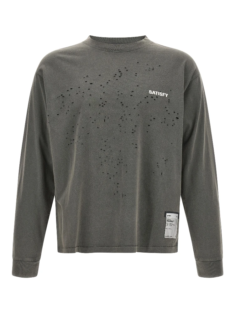 Gray Cotton T-Shirt