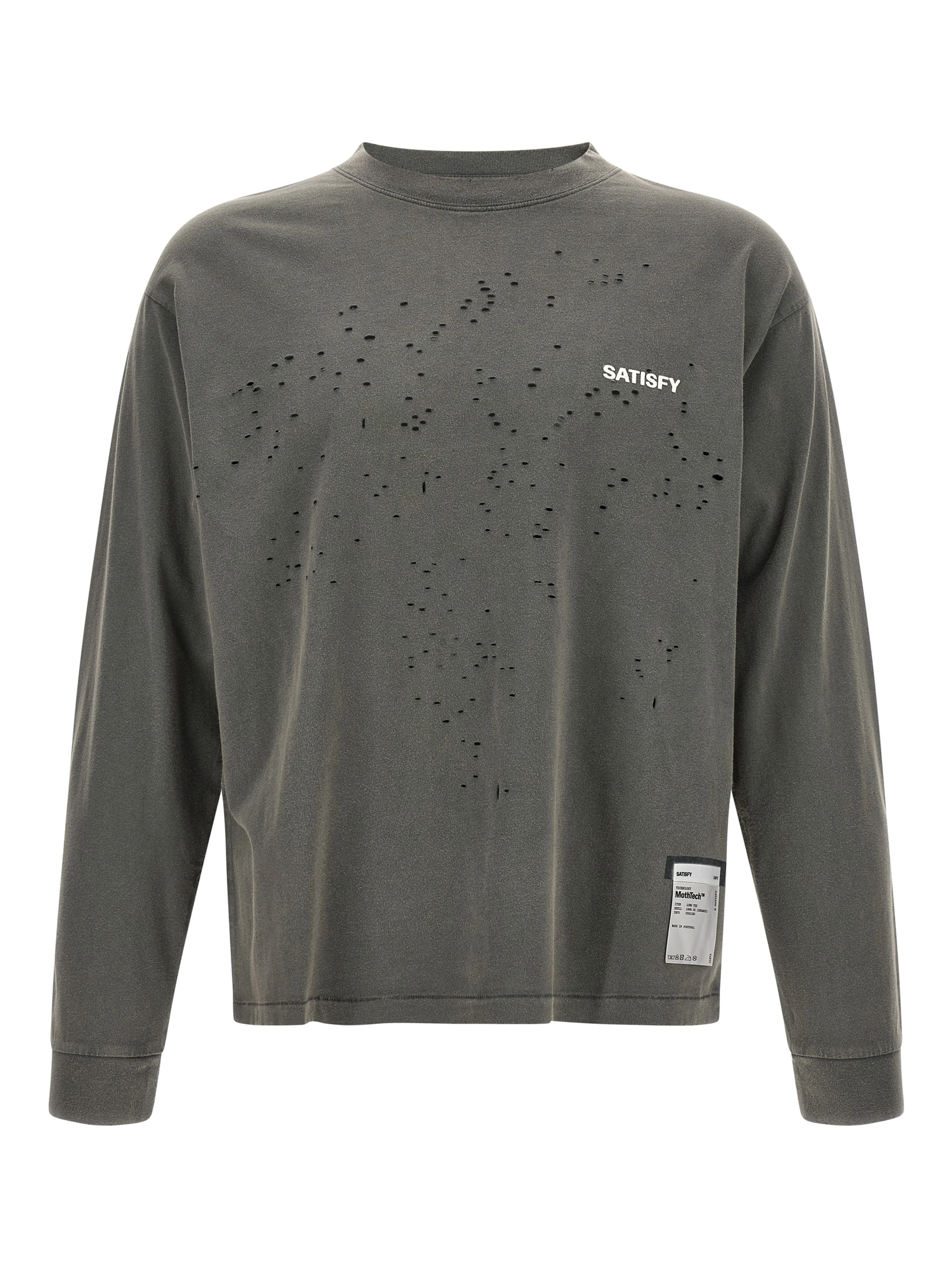 Gray Cotton T-Shirt