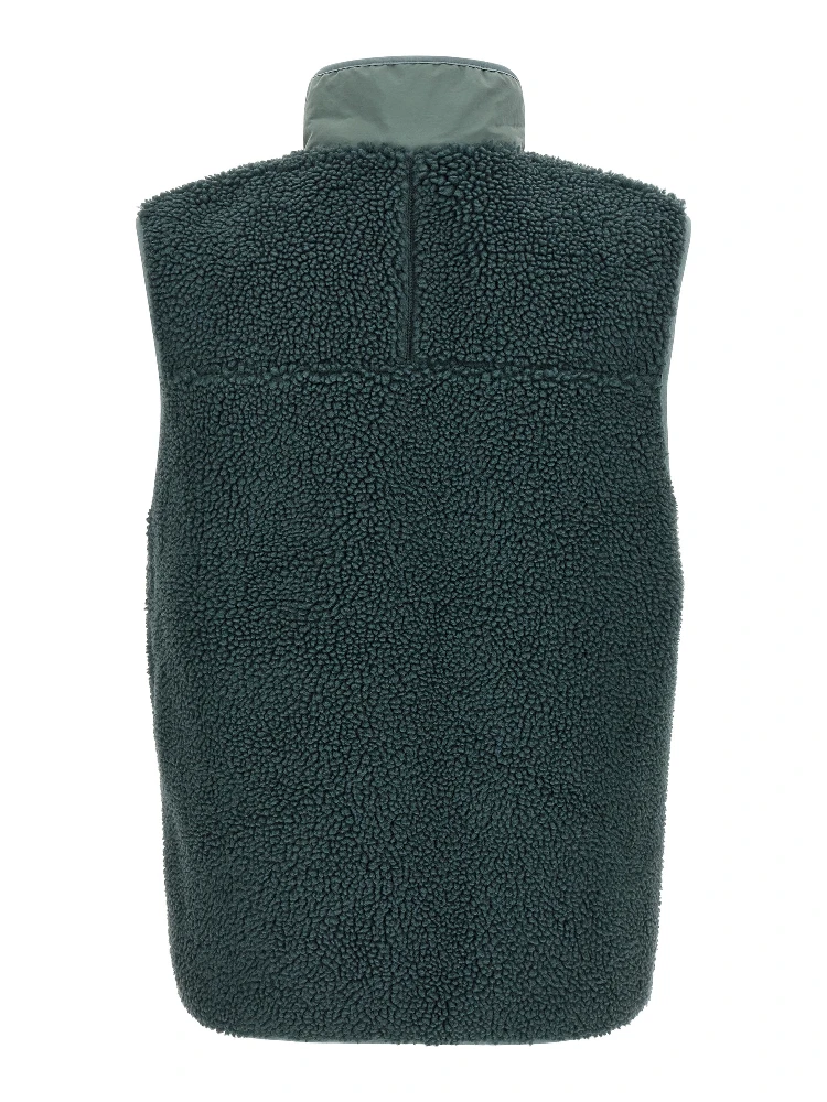 Blue Polyester Sleeveless Jacket alternative