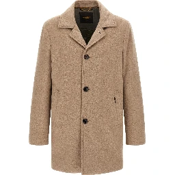 Beige Wool Coat