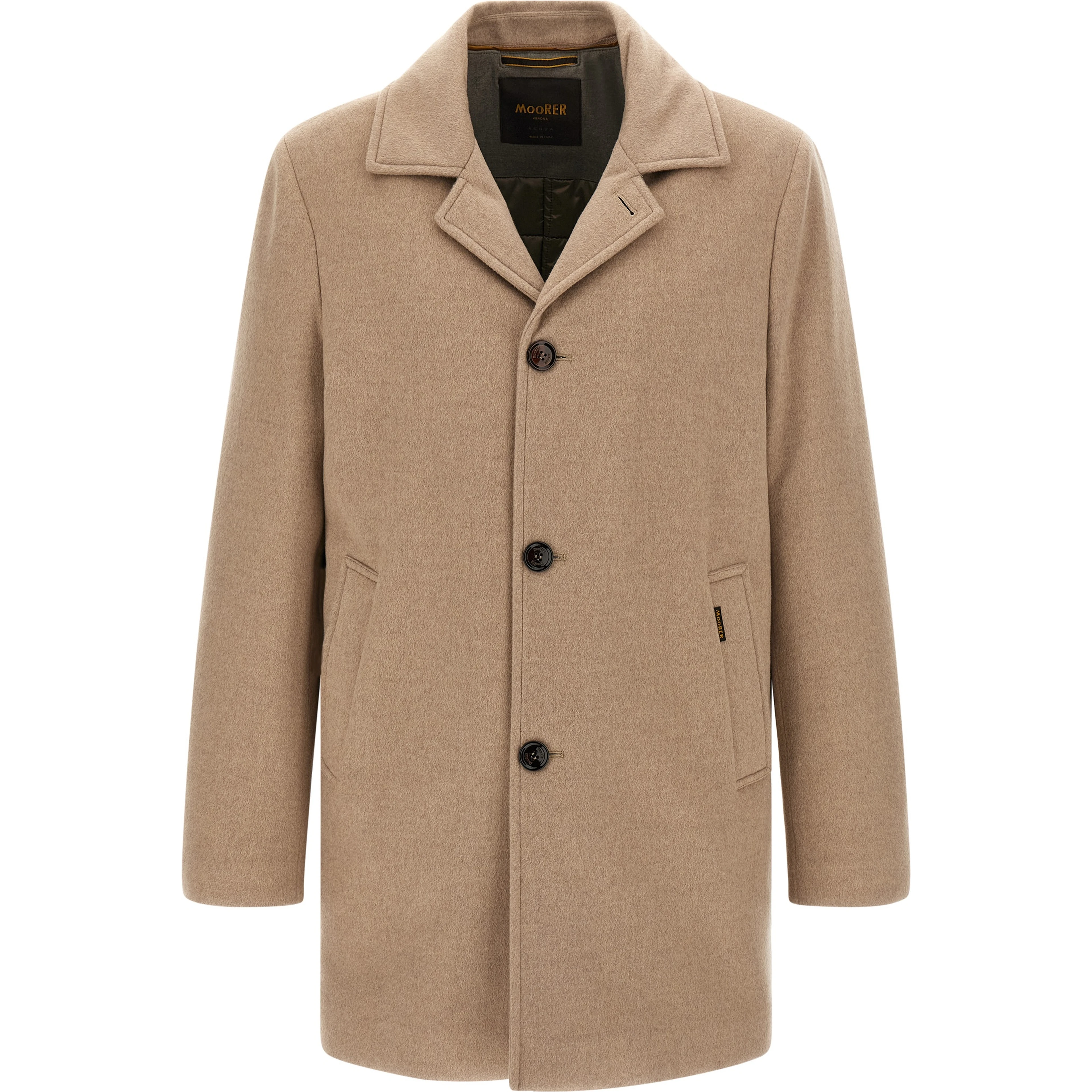 Beige Wool Coat