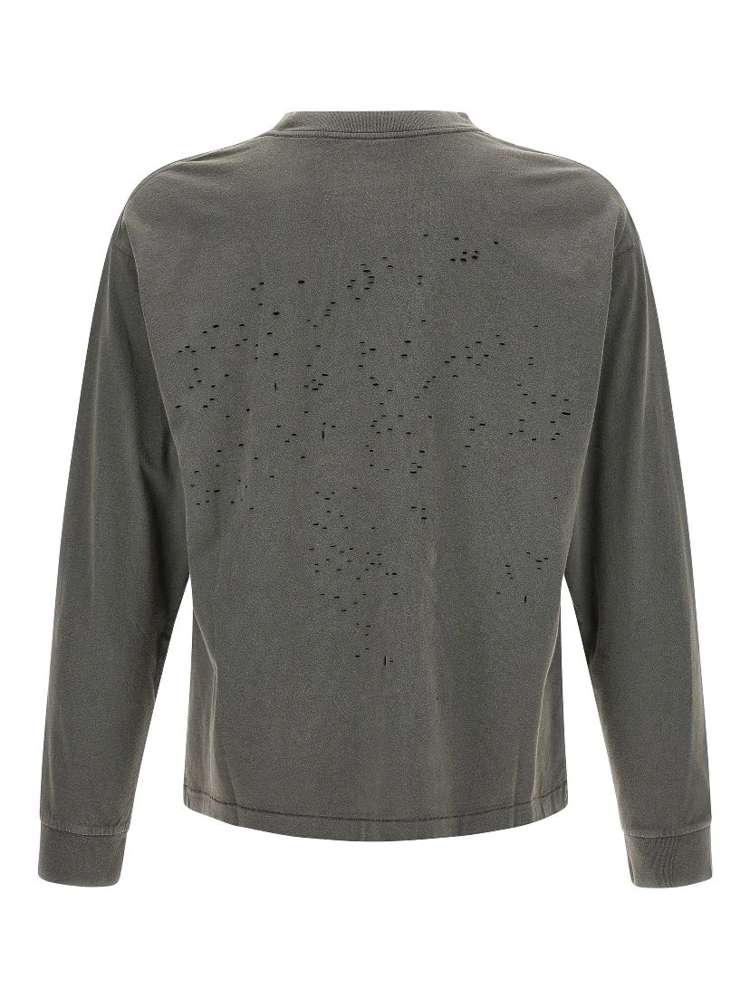 Gray Cotton T-Shirt