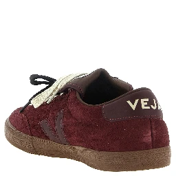 Bordeaux Calfskin Low Top Sneakers