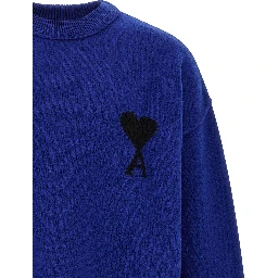 Blue Wool Cardigan